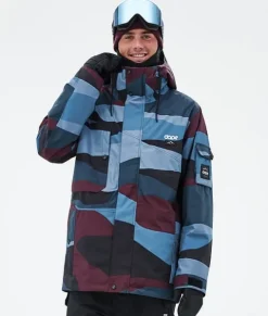 Snowboard Jassen>DOPE SNOW Adept ShardsBurgundyBlue