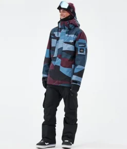 Snowboard Jassen>DOPE SNOW Adept ShardsBurgundyBlue