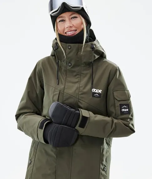 Ski Jassen>DOPE SNOW Adept W OliveGreen/Black