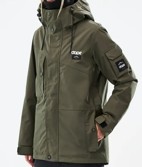 Ski Jassen>DOPE SNOW Adept W OliveGreen/Black