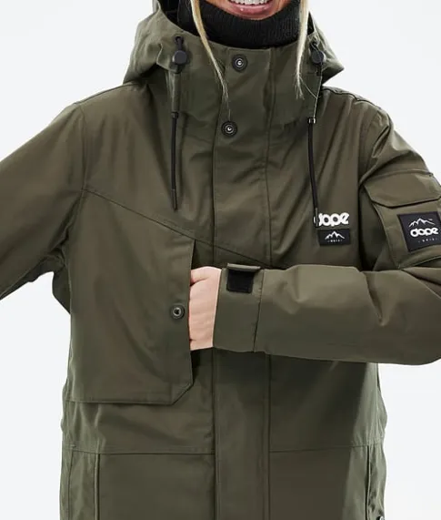 Ski Jassen>DOPE SNOW Adept W OliveGreen/Black