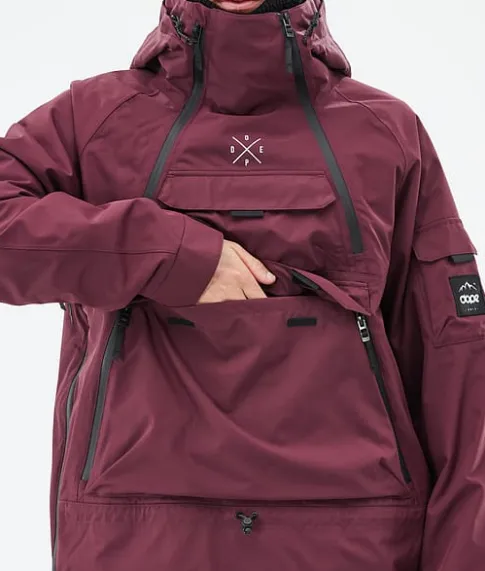 Snowboard Jassen>DOPE SNOW Akin Burgundy