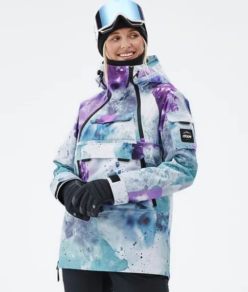 Snowboard Jassen>DOPE SNOW Akin W SprayGreenGrape