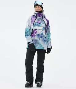 Ski Jassen>DOPE SNOW Akin W SprayGreenGrape