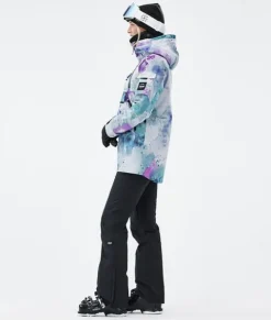 Ski Jassen>DOPE SNOW Akin W SprayGreenGrape