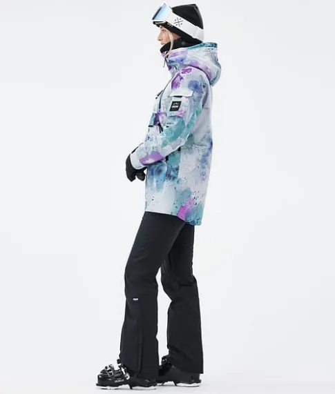 Ski Jassen>DOPE SNOW Akin W SprayGreenGrape