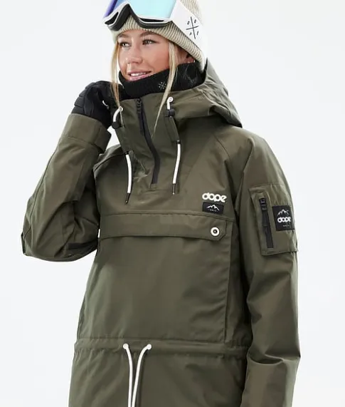 Ski Jassen>DOPE SNOW Annok W OliveGreen