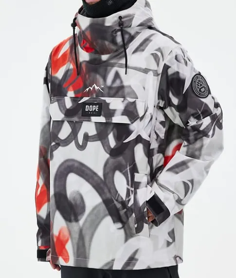 Ski Jassen>DOPE SNOW Blizzard SprayBlackRed
