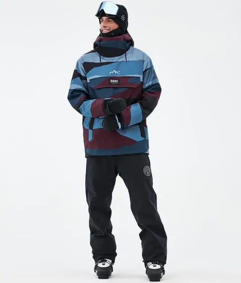 Ski Jassen>DOPE SNOW Blizzard ShardsBurgundyBlue