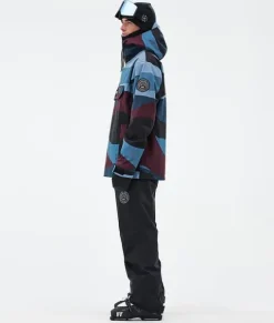 Ski Jassen>DOPE SNOW Blizzard ShardsBurgundyBlue