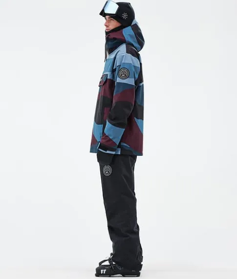 Ski Jassen>DOPE SNOW Blizzard ShardsBurgundyBlue