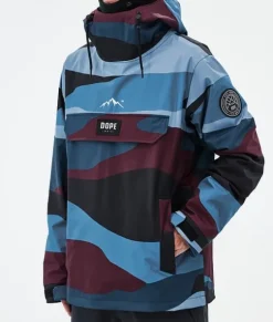 Ski Jassen>DOPE SNOW Blizzard ShardsBurgundyBlue