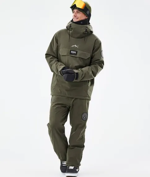 Snowboard Broeken>DOPE SNOW Blizzard OliveGreen