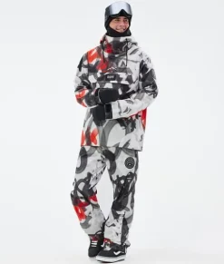Snowboard Broeken>DOPE SNOW Blizzard SprayBlackRed