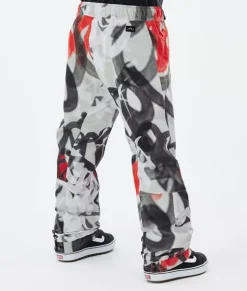 Snowboard Broeken>DOPE SNOW Blizzard SprayBlackRed