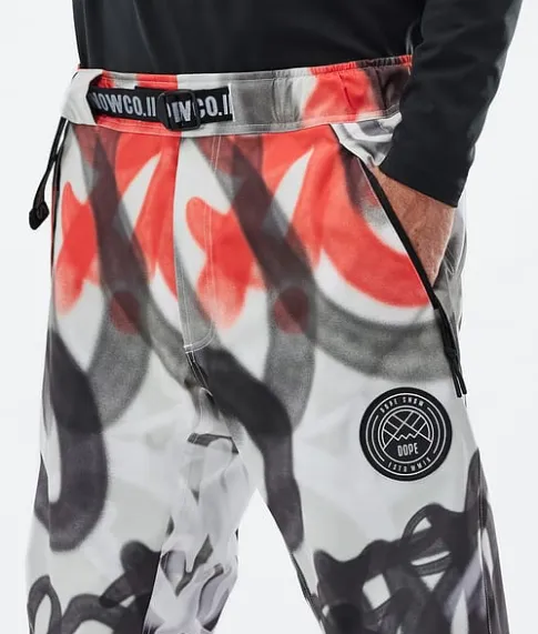 Snowboard Broeken>DOPE SNOW Blizzard SprayBlackRed