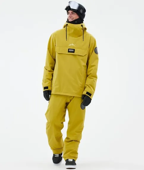 Snowboard Broeken>DOPE SNOW Blizzard Yellow