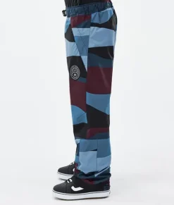 Snowboard Broeken>DOPE SNOW Blizzard ShardsBurgundyBlue