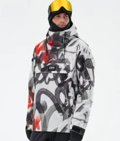 Snowboard Jassen>DOPE SNOW Blizzard SprayBlackRed