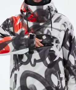 Snowboard Jassen>DOPE SNOW Blizzard SprayBlackRed