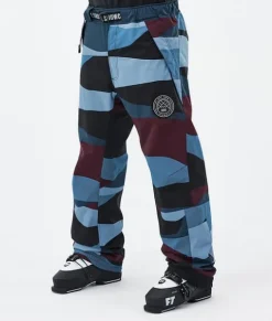 Skibroeken>DOPE SNOW Blizzard ShardsBurgundyBlue
