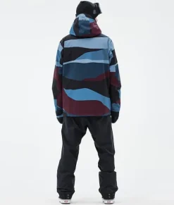 Snowboard Jassen>DOPE SNOW Blizzard ShardsBurgundyBlue