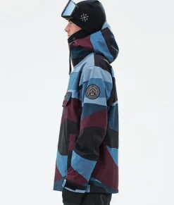 Snowboard Jassen>DOPE SNOW Blizzard ShardsBurgundyBlue