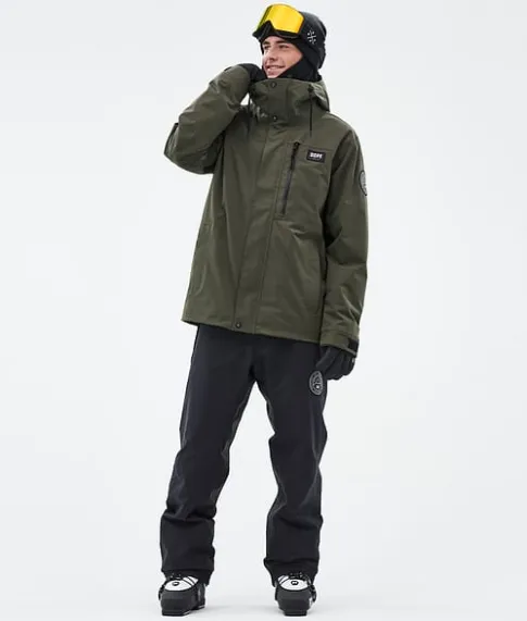Ski Jassen>DOPE SNOW Blizzard Full Zip OliveGreen