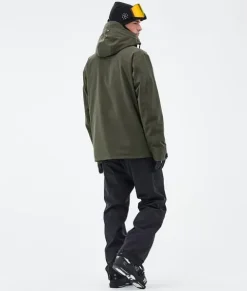 Ski Jassen>DOPE SNOW Blizzard Full Zip OliveGreen
