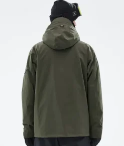 Ski Jassen>DOPE SNOW Blizzard Full Zip OliveGreen