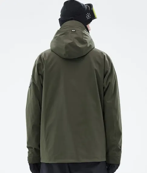 Ski Jassen>DOPE SNOW Blizzard Full Zip OliveGreen