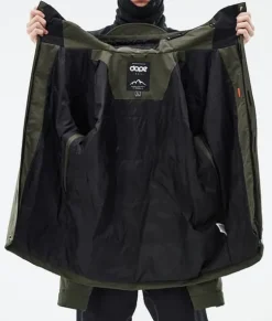Ski Jassen>DOPE SNOW Blizzard Full Zip OliveGreen
