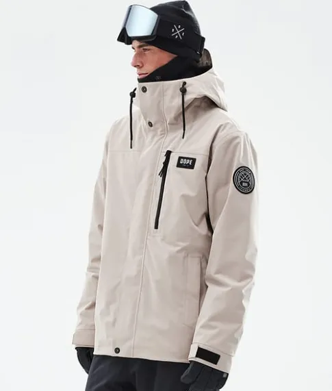 Ski Jassen>DOPE SNOW Blizzard Full Zip Sand