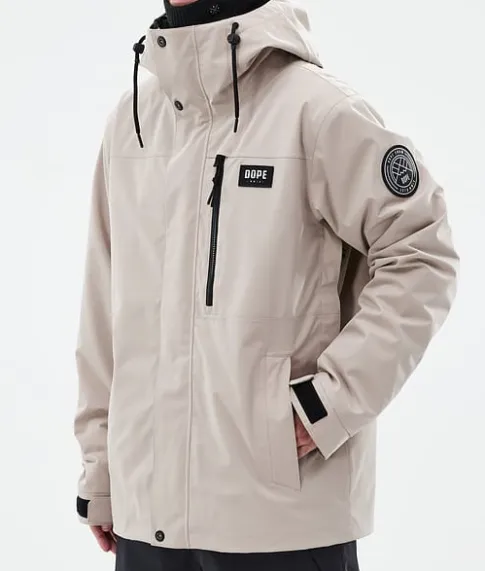 Ski Jassen>DOPE SNOW Blizzard Full Zip Sand