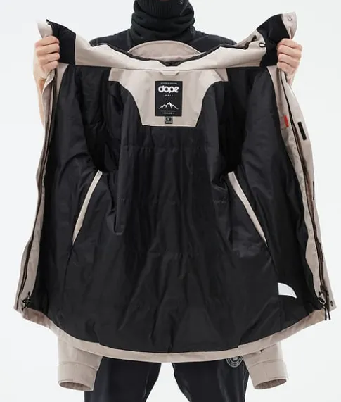 Ski Jassen>DOPE SNOW Blizzard Full Zip Sand