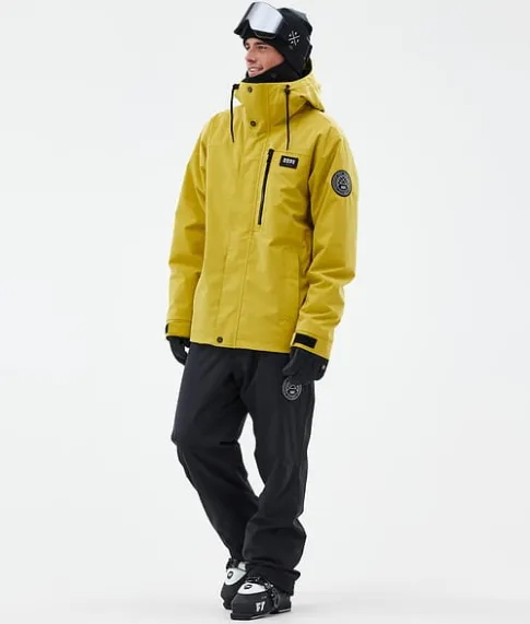 Ski Jassen>DOPE SNOW Blizzard Full Zip Yellow