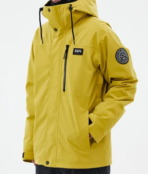 Ski Jassen>DOPE SNOW Blizzard Full Zip Yellow