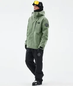 Ski Jassen>DOPE SNOW Blizzard Full Zip MossGreen