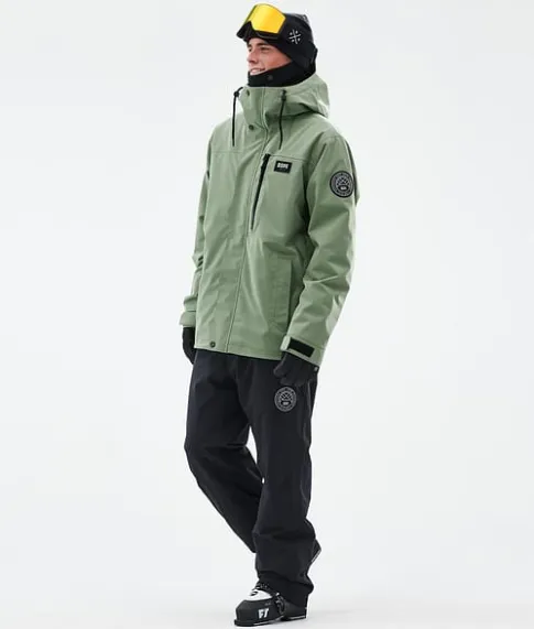 Ski Jassen>DOPE SNOW Blizzard Full Zip MossGreen