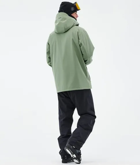 Ski Jassen>DOPE SNOW Blizzard Full Zip MossGreen