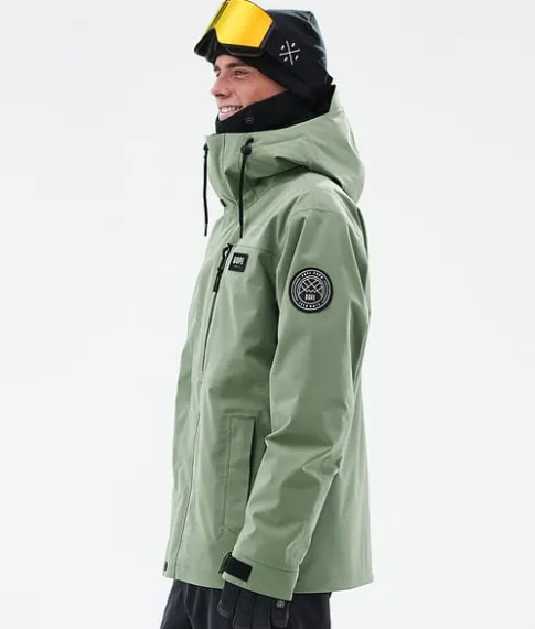 Ski Jassen>DOPE SNOW Blizzard Full Zip MossGreen