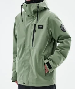 Ski Jassen>DOPE SNOW Blizzard Full Zip MossGreen