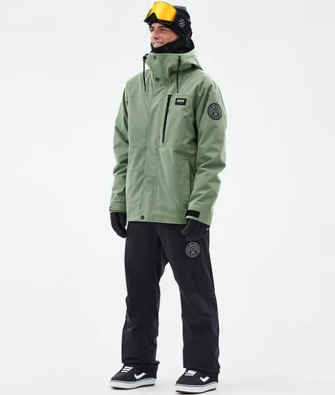 Snowboard Jassen>DOPE SNOW Blizzard Full Zip MossGreen