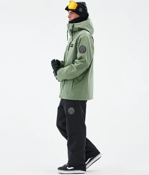Snowboard Jassen>DOPE SNOW Blizzard Full Zip MossGreen