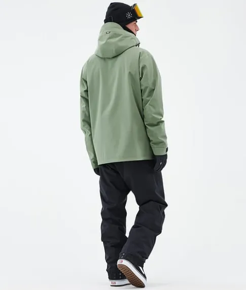 Snowboard Jassen>DOPE SNOW Blizzard Full Zip MossGreen
