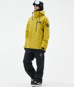 Snowboard Jassen>DOPE SNOW Blizzard Full Zip Yellow