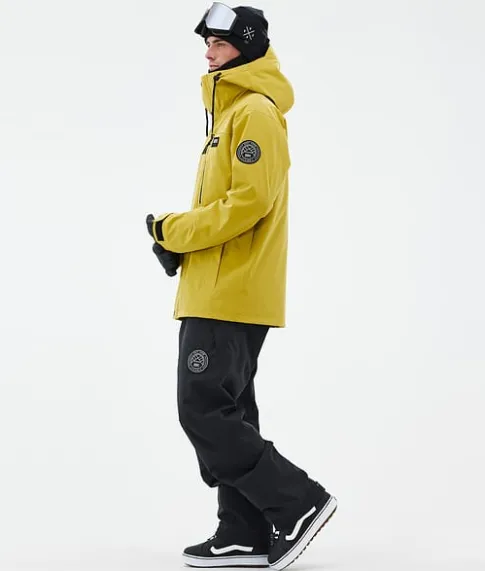 Snowboard Jassen>DOPE SNOW Blizzard Full Zip Yellow
