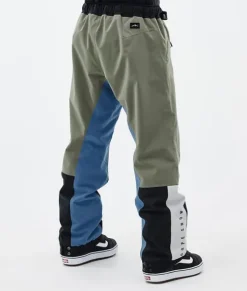 Snowboard Broeken>DOPE SNOW Blizzard Track Greenish/LightGrey/Black/BlueSteel