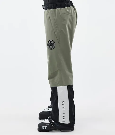 Skibroeken>DOPE SNOW Blizzard Track Greenish/LightGrey/Black/BlueSteel
