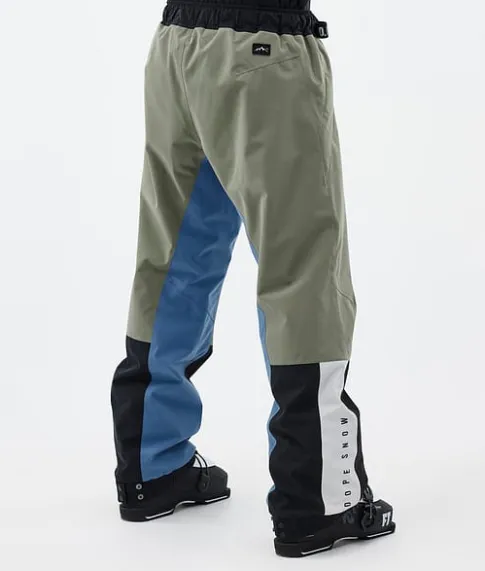 Skibroeken>DOPE SNOW Blizzard Track Greenish/LightGrey/Black/BlueSteel